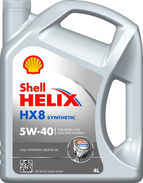 Shell Helix HX8 5W-40 4L