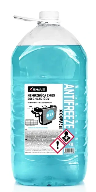 NEMRZNÚCA ZMES DO CHLADIČOV G11 KONCENTRÁT XSHINE 4L PET