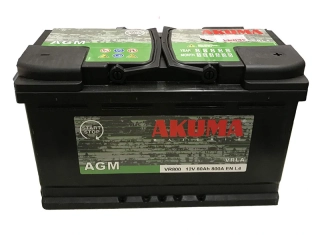 AUTOBATÉRIA AKUMA Start&Stop AGM VR 800 12V 80Ah 800A