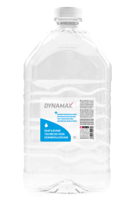 DEMINERALIZOVANÁ TECHNICKÁ VODA 2L PET DYNAMAX