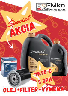 VÝMENA OLEJA A FILTROV